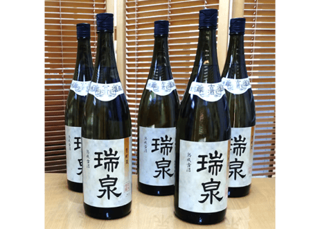 5升＿瑞泉甕貯蔵古酒1,800ml (43度/3年古酒/1,800ml)×5本　瑞泉が誇る本格カメ貯蔵による熟成古酒
