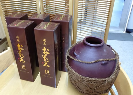 5升＿おもろ10年1,800ml×5本 (43度/十年古酒/1,800ml×5本)瑞泉が誇る「おもろ」シリーズの10年古酒