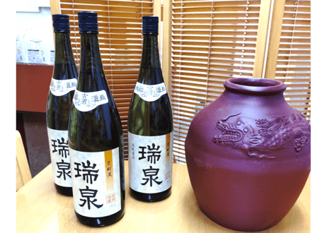 3升＿瑞泉甕貯蔵古酒1,800ml (43度/3年古酒/1,800ml)×3本　瑞泉が誇る本格カメ貯蔵による熟成古酒