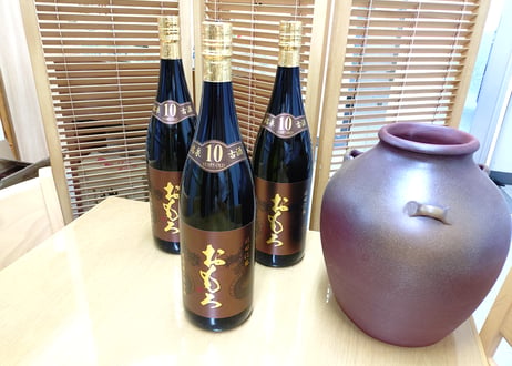 3升＿おもろ10年1,800ml ×3本(43度/十年古酒/1,800ml×3本)瑞泉が誇る「おもろ」シリーズの10年古酒