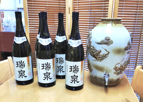 5升＿瑞泉甕貯蔵古酒1,800ml (43度/3年古酒/1,800ml)×5本　瑞泉が誇る本格カメ貯蔵による熟成古酒
