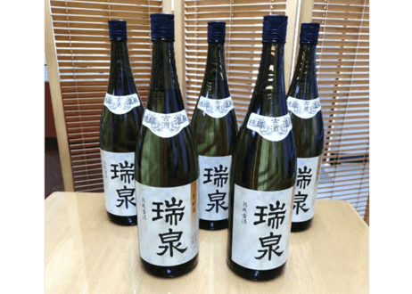 5升＿瑞泉甕貯蔵古酒1,800ml (43度/3年古酒/1,800ml)×5本　瑞泉が誇る本格カメ貯蔵による熟成古酒