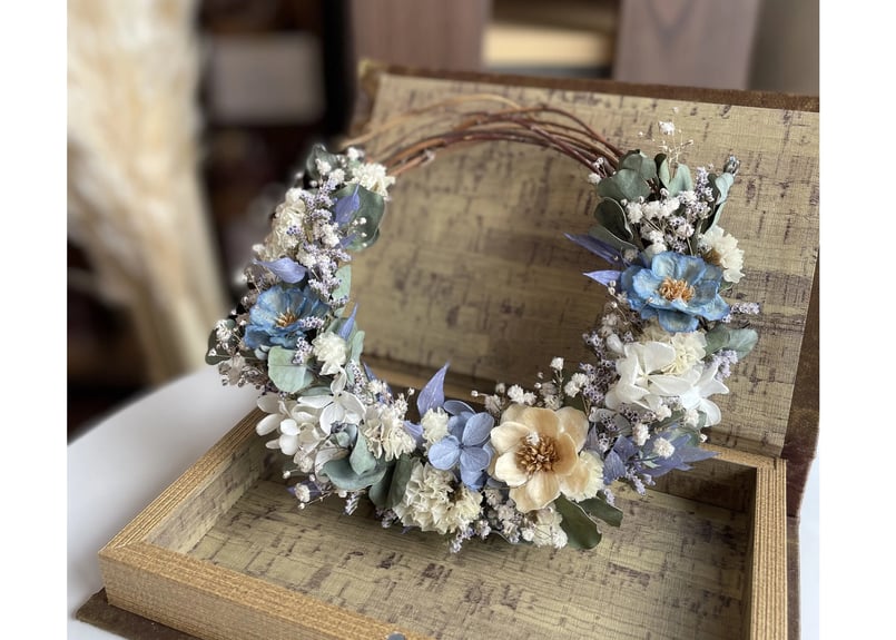 ドライフラワーリース S】 | flowershop KAIKA