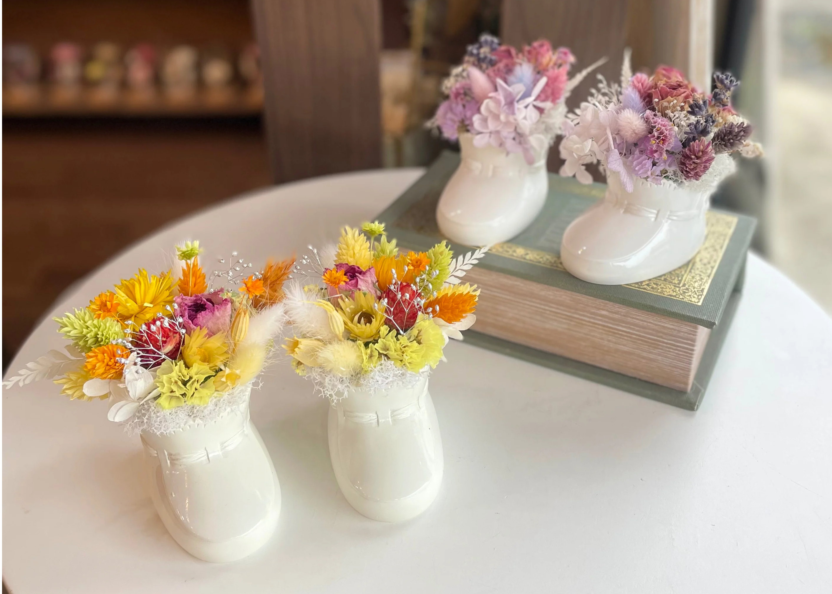 ドライフラワーベビーシューズ】 | flowershop KAIKA