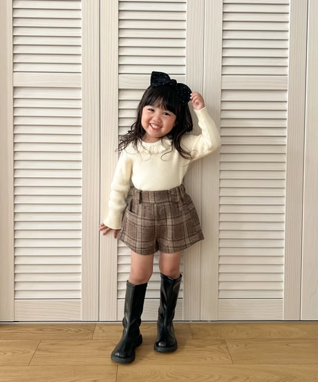 【即納】 brownie check short pants