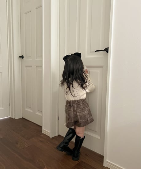 【即納】 brownie check short pants