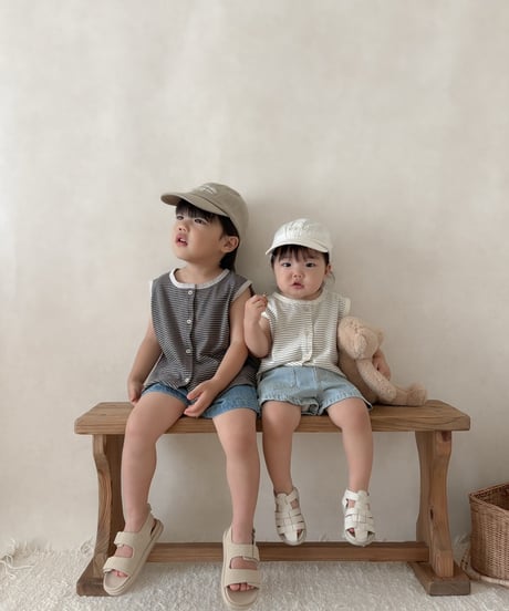 【即納】 short denim pants