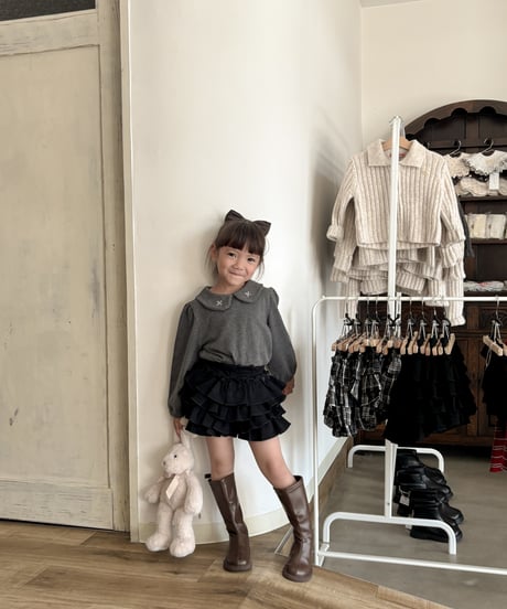 【即納】 mignon collar tops