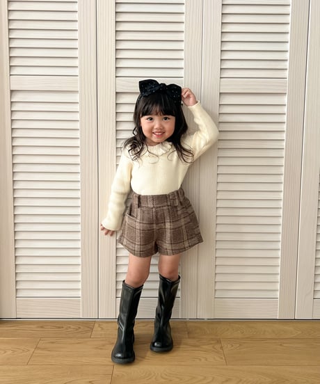 【即納】 brownie check short pants