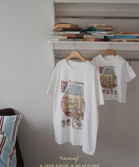【 即納 】  super rabbit T-shirt