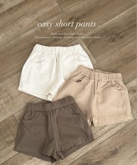 再入荷 【 即納 】 easy short pants