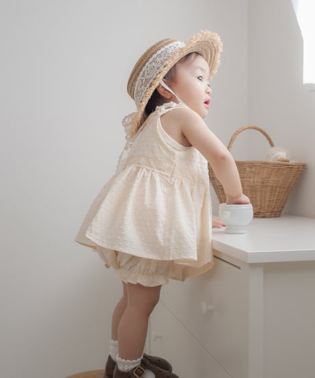 【即納】 douce blouse set up