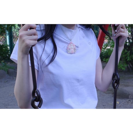 the castle of angel choker(pink)