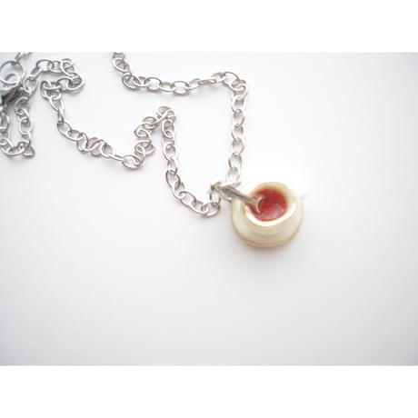 blood teacup necklace