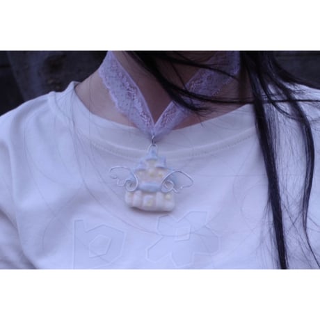 the castle of angel choker(light blue)