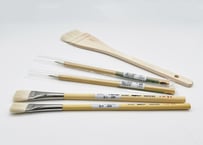 アニメ背景筆初級セット5本組　Anime Background Brush Beginner Set (5-Piece Set)