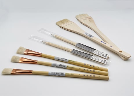 アニメ背景筆上級セット7本組　Anime Background Brush Expert Set (7-Piece Set)