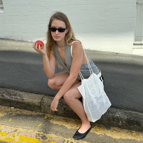 Rose Crochet Bag Dove / Nananita
