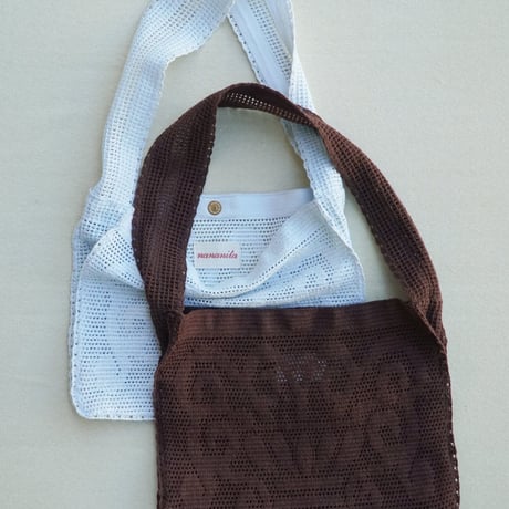 Fountain Crochet Bag Wood / Nananita