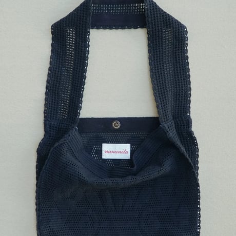 Fountain Crochet Bag Black / Nananita
