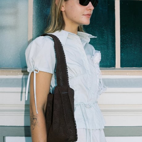 Fountain Crochet Bag Wood / Nananita