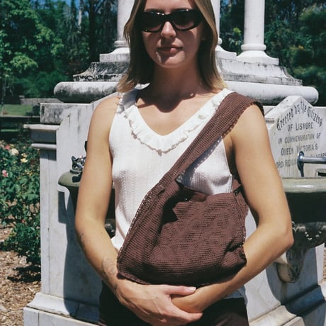 Fountain Crochet Bag Wood / Nananita