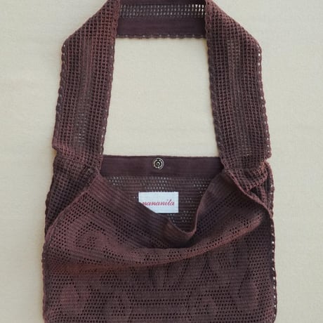 Fountain Crochet Bag Wood / Nananita