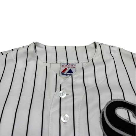 majestic MLB Chicago White Sox ベースボールシャツ 3