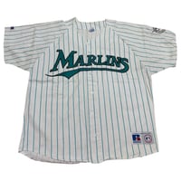 Russell MLB Miami Marlins ベースボールシャツ