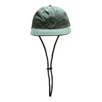 GARBAGE Soft Brim 6Panel Cap Chin Strap (OFFLINE) Army Green