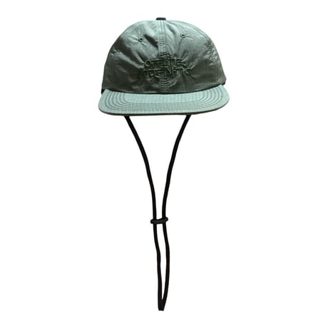 GARBAGE Soft Brim 6Panel Cap Chin Strap (OFFLINE) Army Green