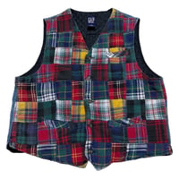 GAP パッチワーク Vest