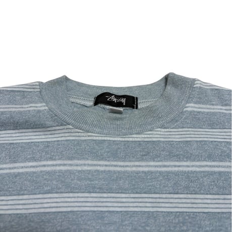 Stussy ボーダーポケットTee (黒タグ)