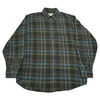 L.L.Bean Cotton ネル L/Sシャツ 22