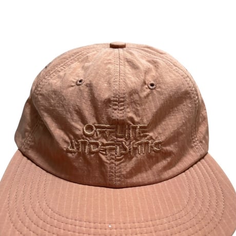 GARBAGE Soft Brim 6Panel Cap Chin Strap (OFFLINE) Orange
