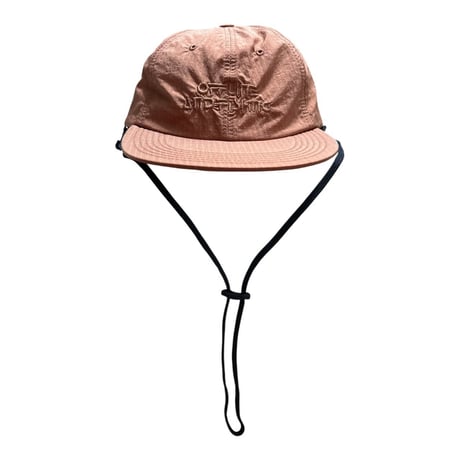 GARBAGE Soft Brim 6Panel Cap Chin Strap (OFFLINE) Orange