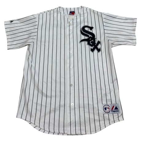majestic MLB Chicago White Sox ベースボールシャツ 3