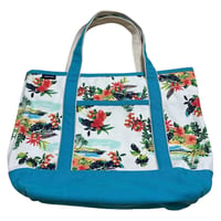 LANDS’ END CVS Tote Bag (花柄)