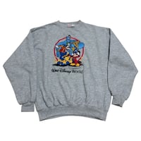 ディズニー Crew Neck Sweat (刺繍)