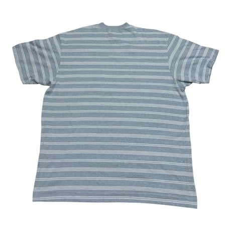Stussy ボーダーポケットTee (黒タグ)
