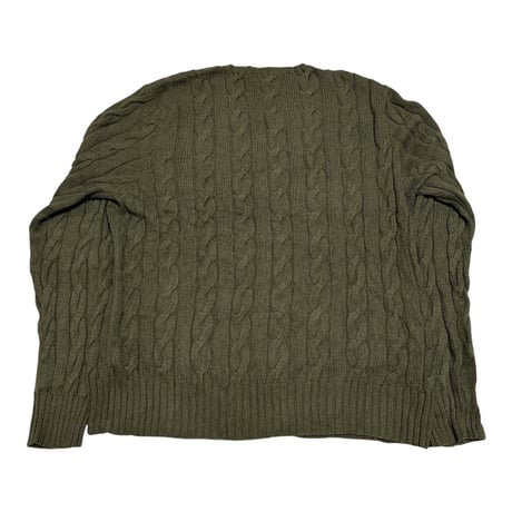 Polo Ralph Lauren One Point Pony Cotton ケーブル Knit 2