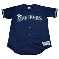 majestic MLB Seattle Mariners ベースボールシャツ