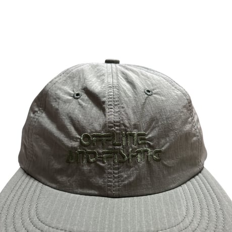 GARBAGE Soft Brim 6Panel Cap Chin Strap (OFFLINE) Army Green