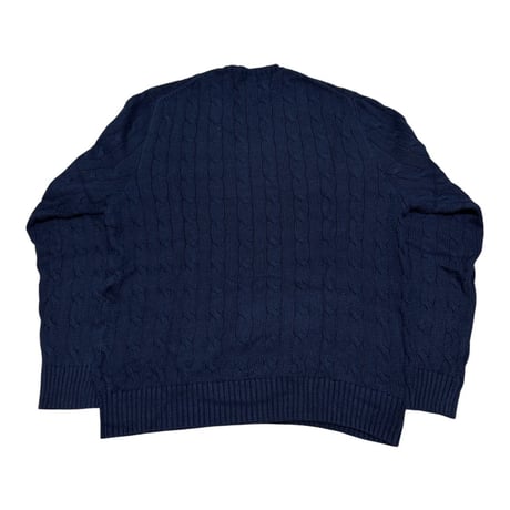 Polo Ralph Lauren One Point Pony Cotton ケーブル Knit