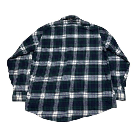 90’s L.L.Bean Cotton ネル L/Sシャツ 21