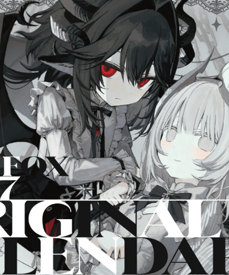 【EC発売記念】TinyFoxキャラクター2027カレンダー付 Mamiroir銘板入1/6TinyFox専用スタンド【発送目安：12月～】