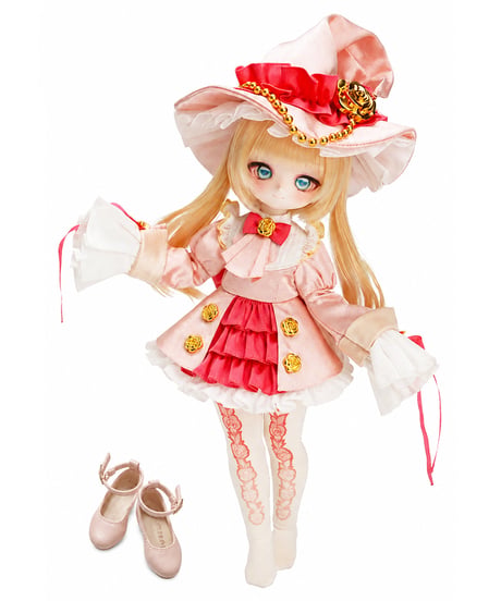 【脚先の詩】 シルクハイヒール ピンクPink 1/6スケール対応 *TinyFox 花の魔女フローラ採用*