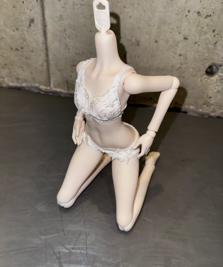 【数量限定】1/4TinyFoxPEKO体用!! aile d'ore(エルドール)下着上下セット WhiteGreenRed 1/4ドール用インナー 【お届け目安:12月～】【2027カレンダー付】