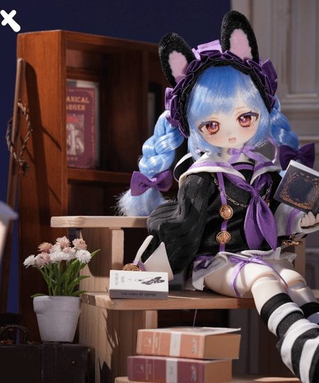 【脚先の詩】シルクハイヒール 黒Black 1/6スケール対応 *TinyFox ヴァイオレット・あゆう・サファイア採用*
