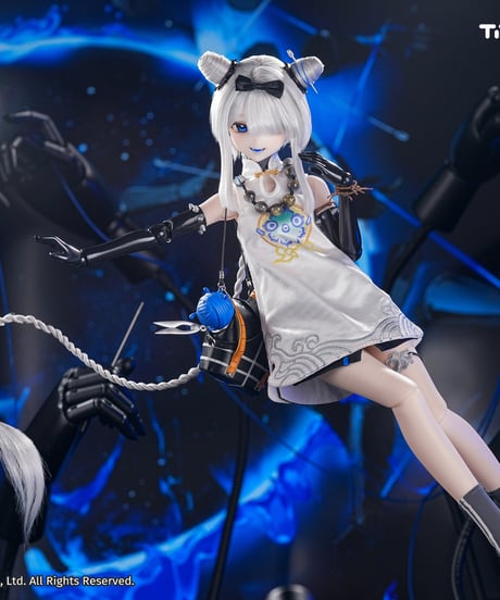 【1/4】新月同行✖TinyFox 【全聯堂－砕銀子】サイギンシ フルセット 1/4スケールMJDドール※2027年8月以後発送予定※送料無料※